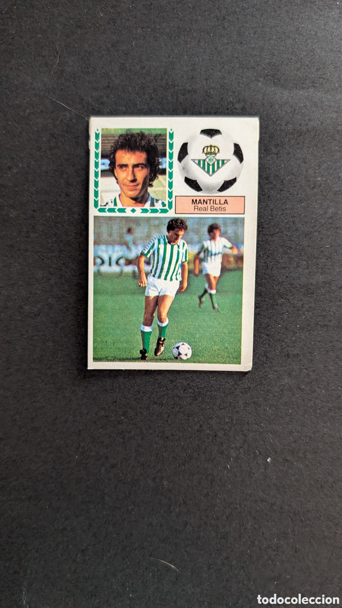 Figurine di Calcio: L1 MANTILLA BETIS FICHAJE 20 VERSION LIGA ESTE 1983/84 83 84 DESPEGADO