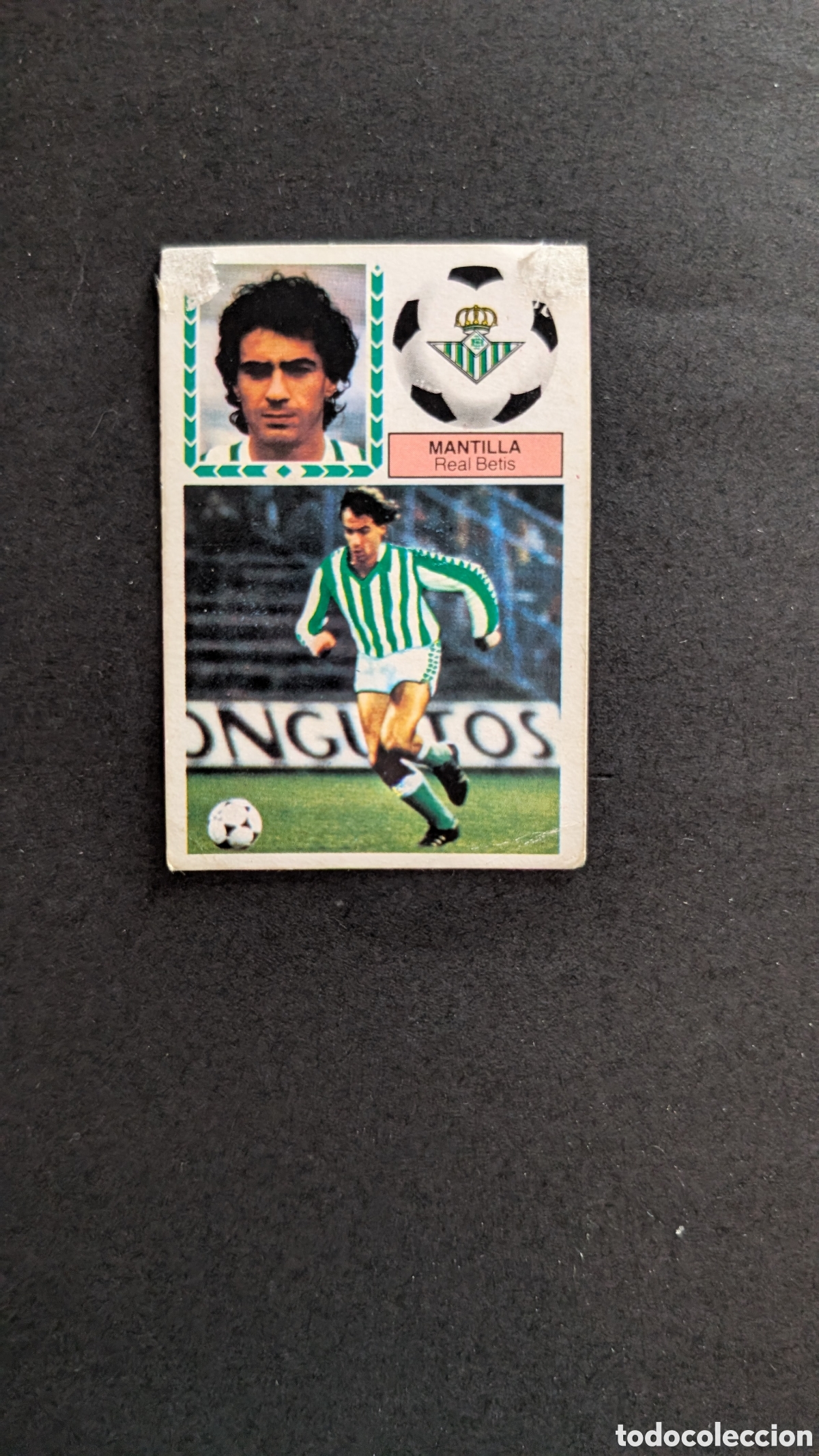 Figurine di Calcio: L1 MANTILLA BETIS FICHAJE 20 VERSION LIGA ESTE 1983/84 83 84 DESPEGADO