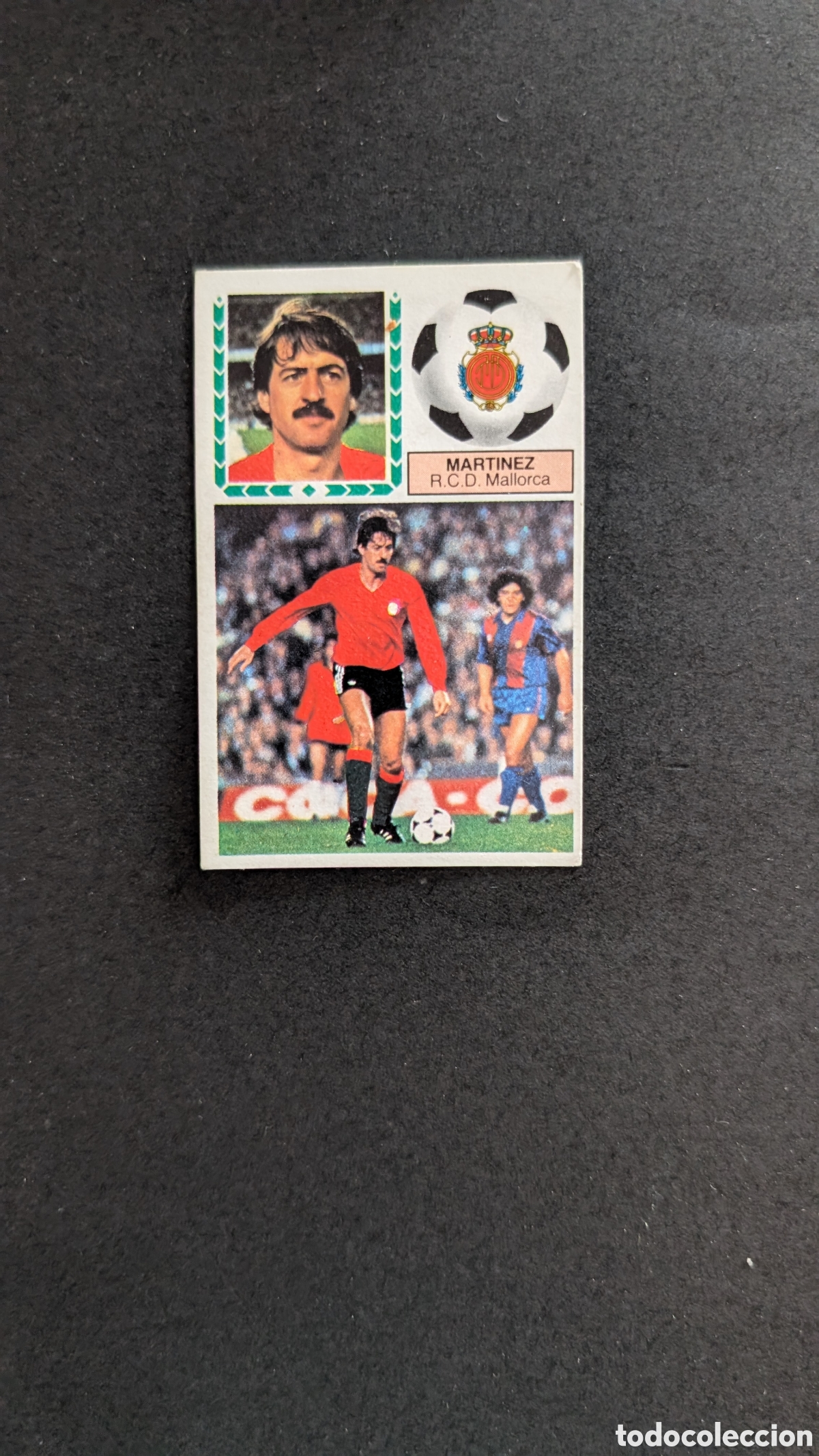 Figurine di Calcio: L1 MARTINEZ MALLORCA FICHAJE 23 VERSION LIGA ESTE 1983/84 83 84 DESPEGADO