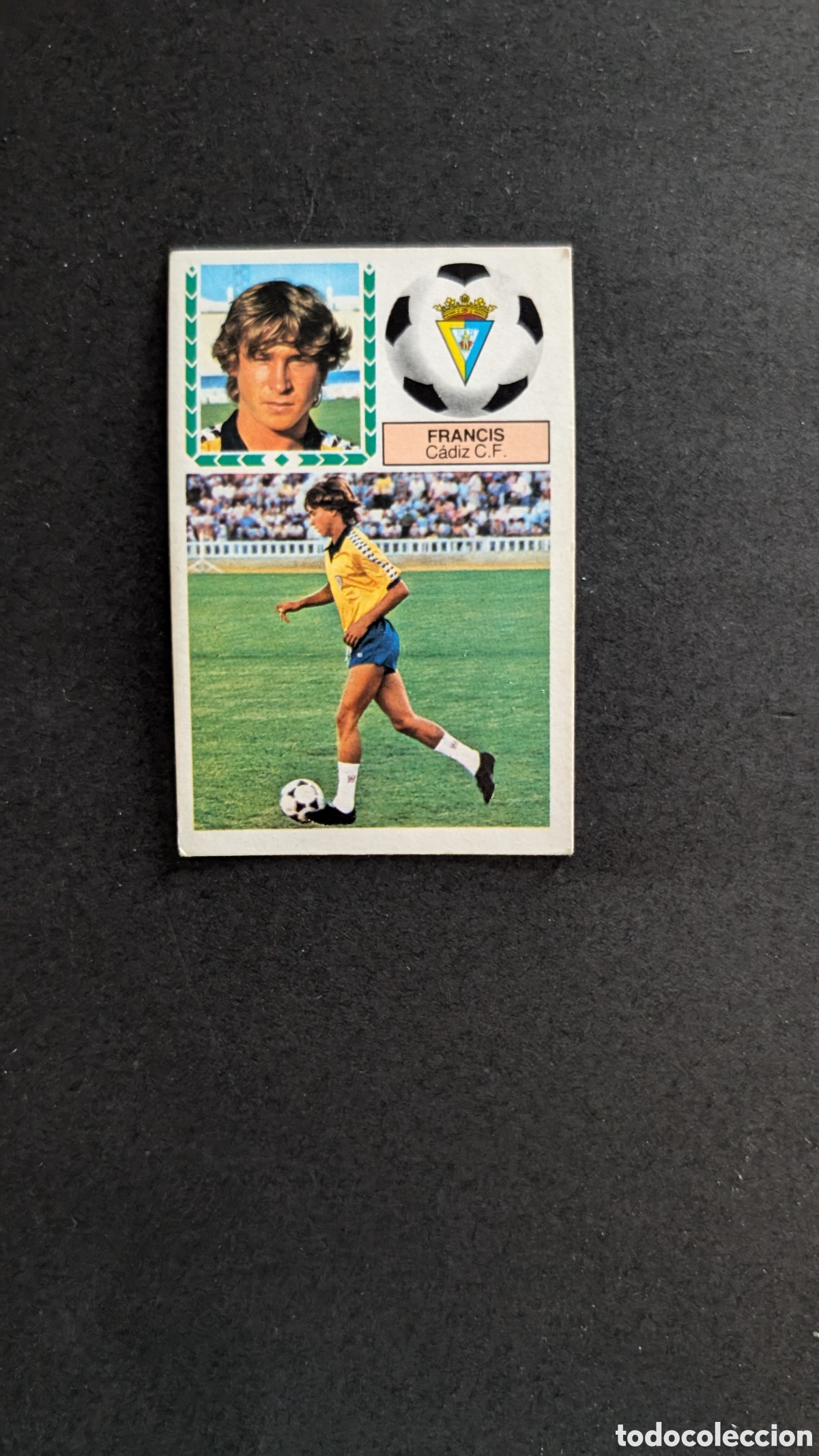 Cromos de Futebol: L1 FRANCIS CADIZ FICHAJE 29 LIGA ESTE 1983/84 83 84 DESPEGADO