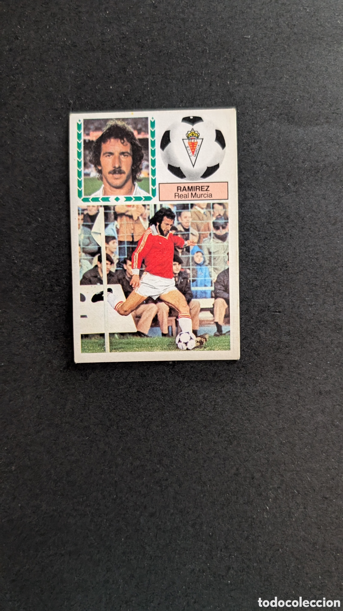 Cromos de Futebol: L1 RAMIREZ MURCIA FICHAJE 37 LIGA ESTE 1983/84 83 84 DESPEGADO LEVE