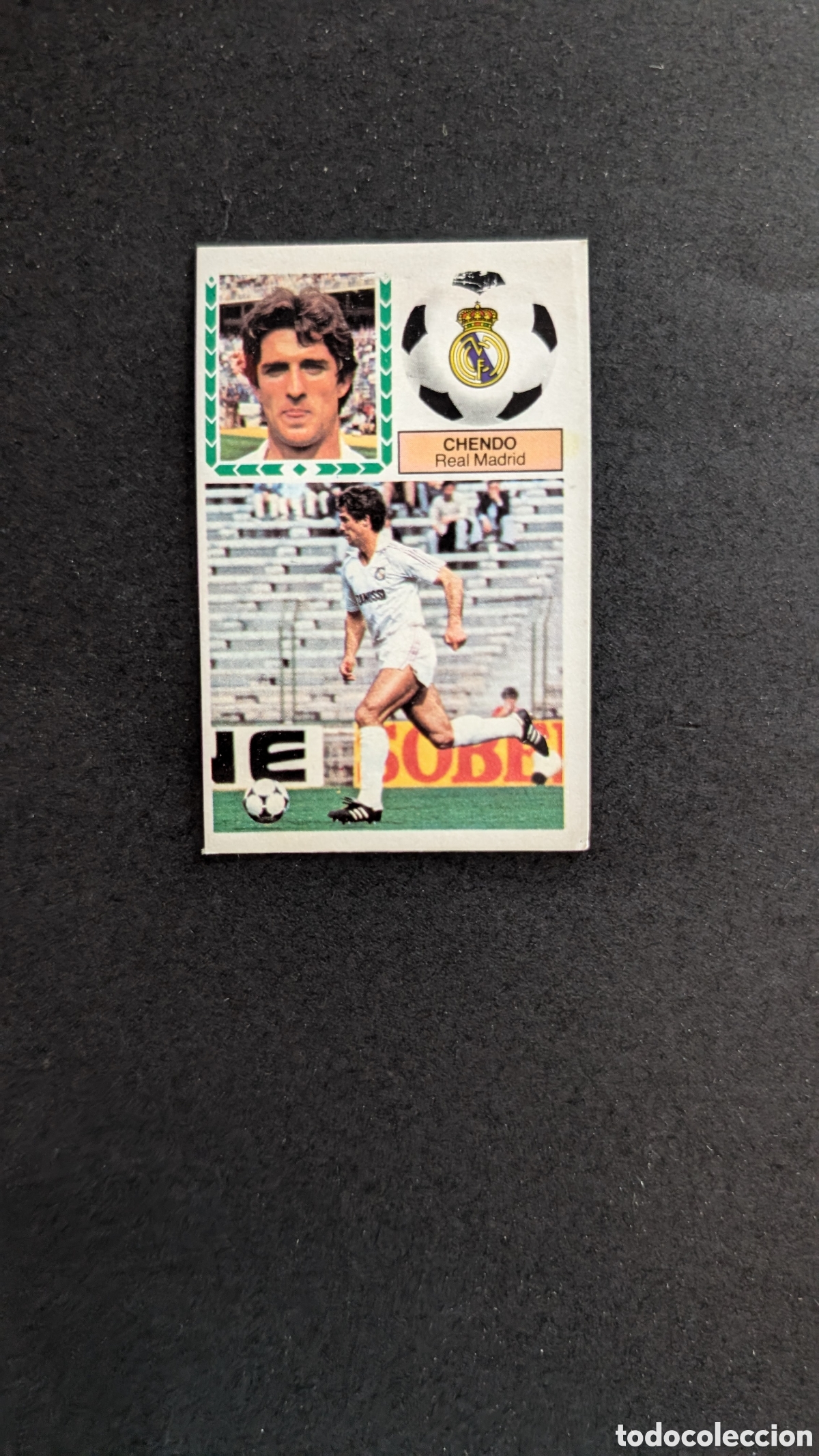Cromos de Futebol: L1 CHENDO REAL MADRID ROOKIE FICHAJE 40 LIGA ESTE 1983/84 83 84 DESPEGADO