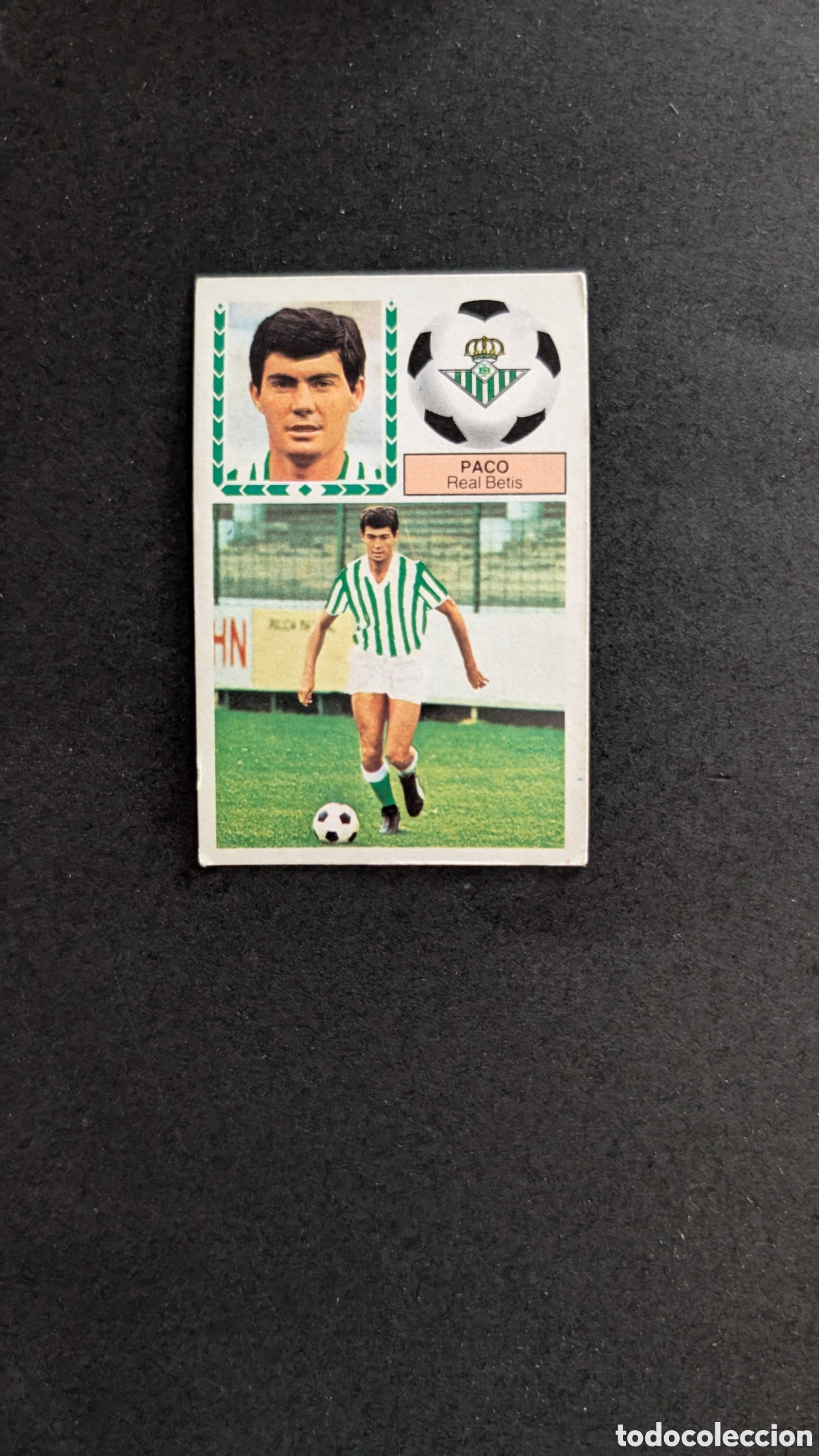 Cromos de Futebol: L1 PACO BETIS FICHAJE 41 LIGA ESTE 1983/84 83 84 DESPEGADO