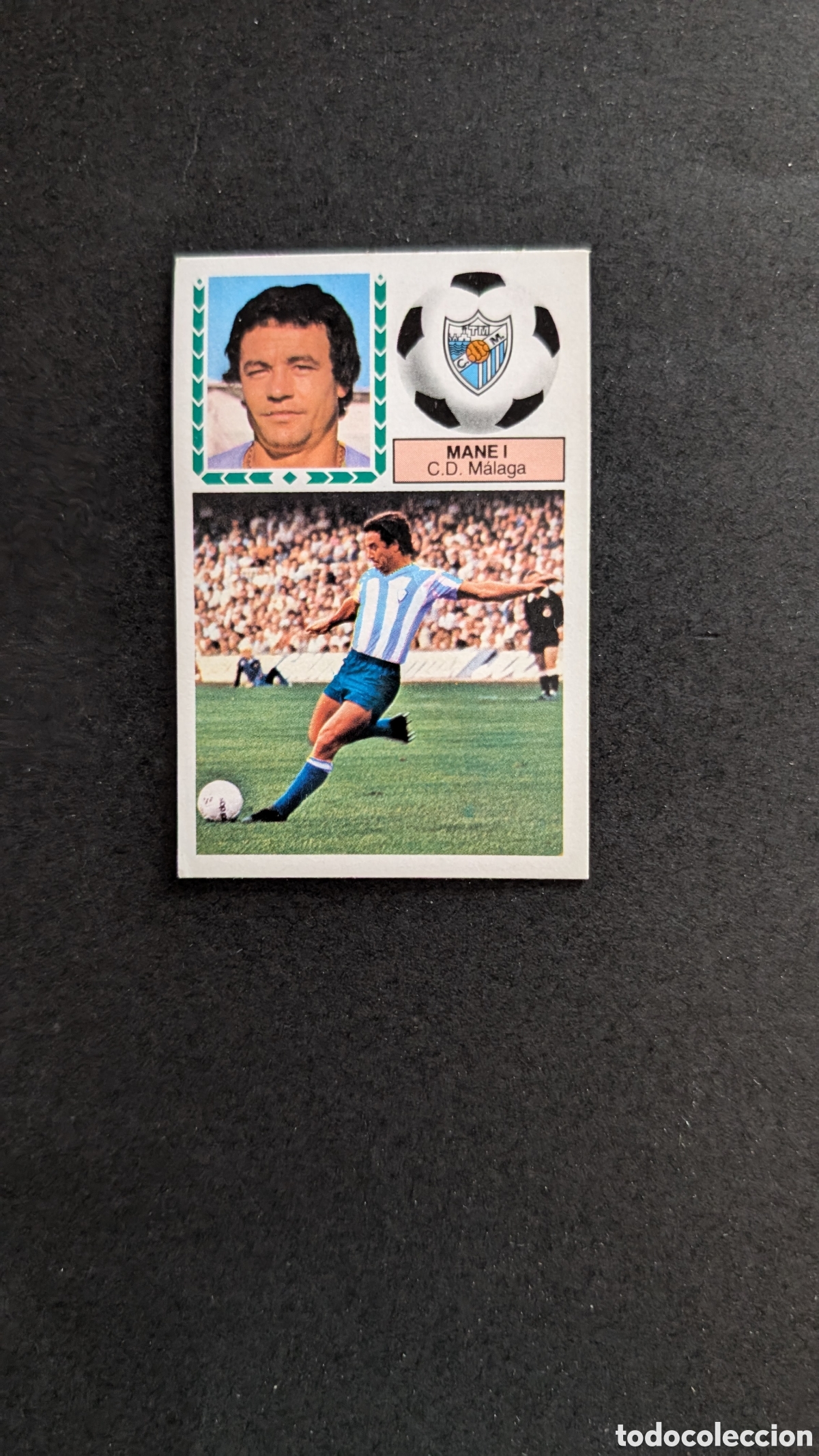 Cromos de Futebol: L1 MANE I MALAGA FICHAJE 31 LIGA ESTE 1983/84 83 84 DESPEGADO LEVE