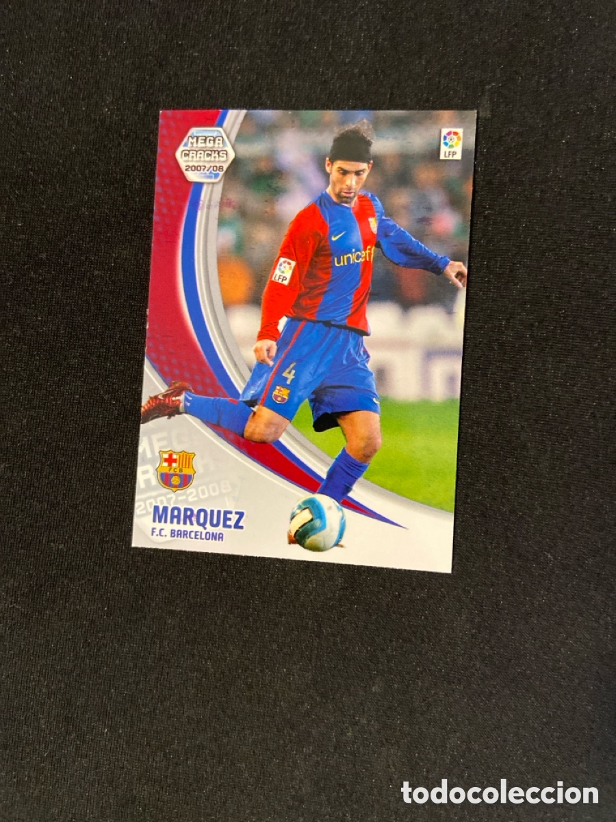 Cromos de f&uacute;tbol: MARQUEZ 63 (BARCELONA) MEGA
