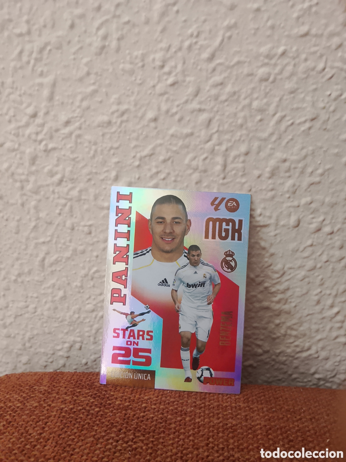 Cromos de f&uacute;tbol: Benzema Real Madrid Stars On 25 Power 441P Megacracks 26/27 2026 2027