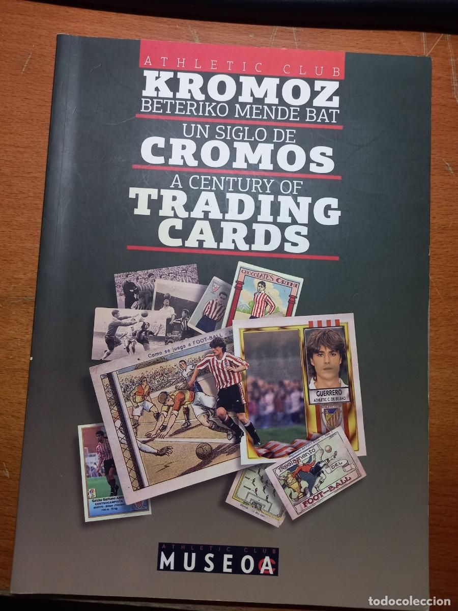 Cromos de f&uacute;tbol: LIBRO DEL ATHLETIC SOBRE EL MUSEO DE CROMOS
