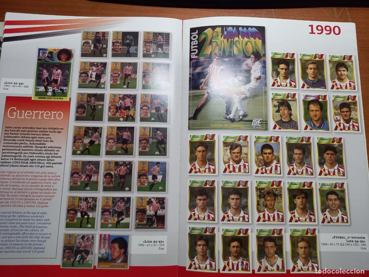 Cromos de f&uacute;tbol: LIBRO DEL ATHLETIC SOBRE EL MUSEO DE CROMOS - Foto 2