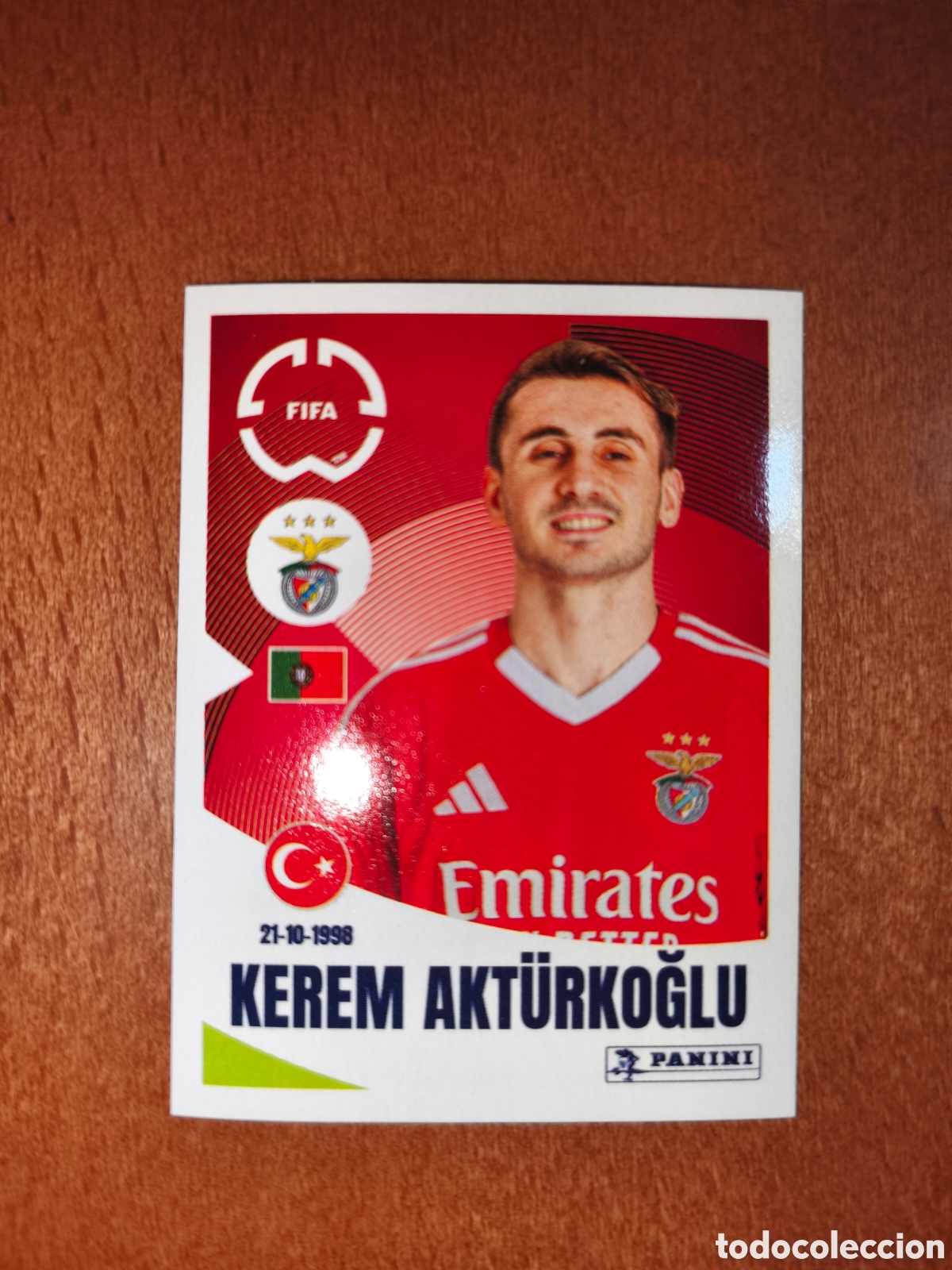 Cromos de f&uacute;tbol: Karem Akturkoglu n&deg;186 Fifa Club World Cup 2025 Benfica
