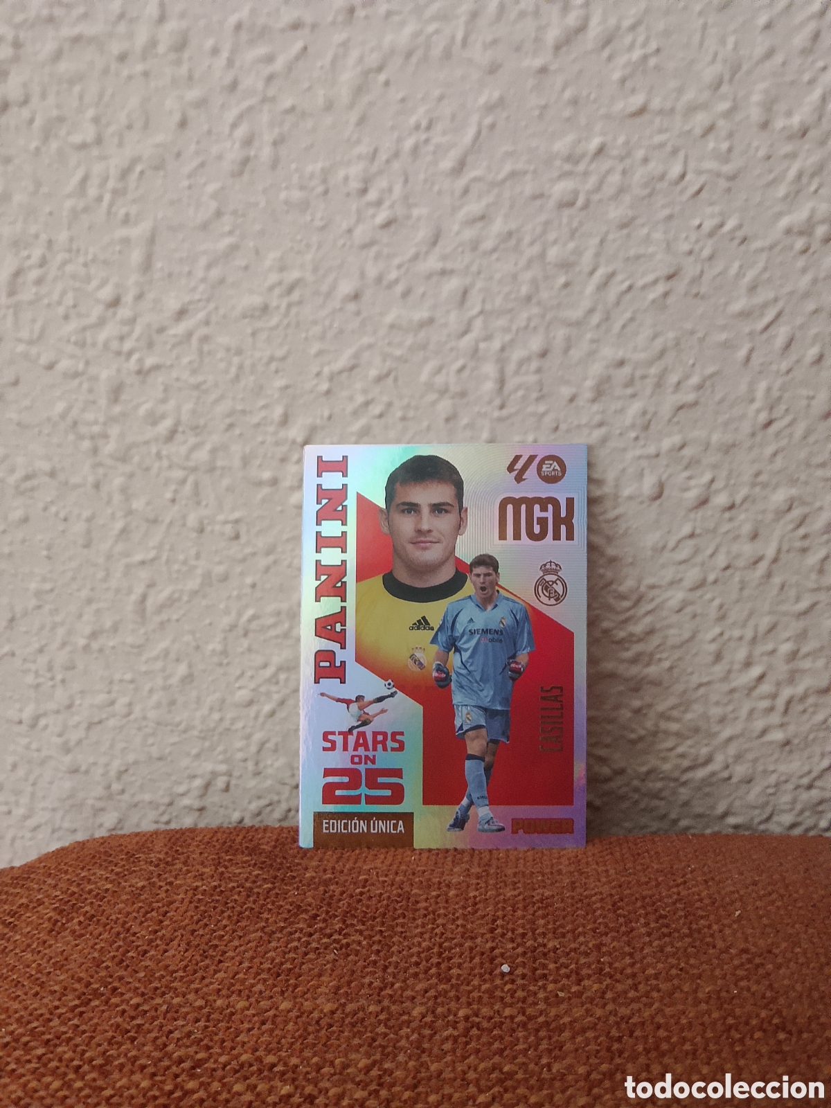 Cromos de f&uacute;tbol: Casillas Real Madrid Stars On 25 Power 428P Megacracks 26/27 2026 2027