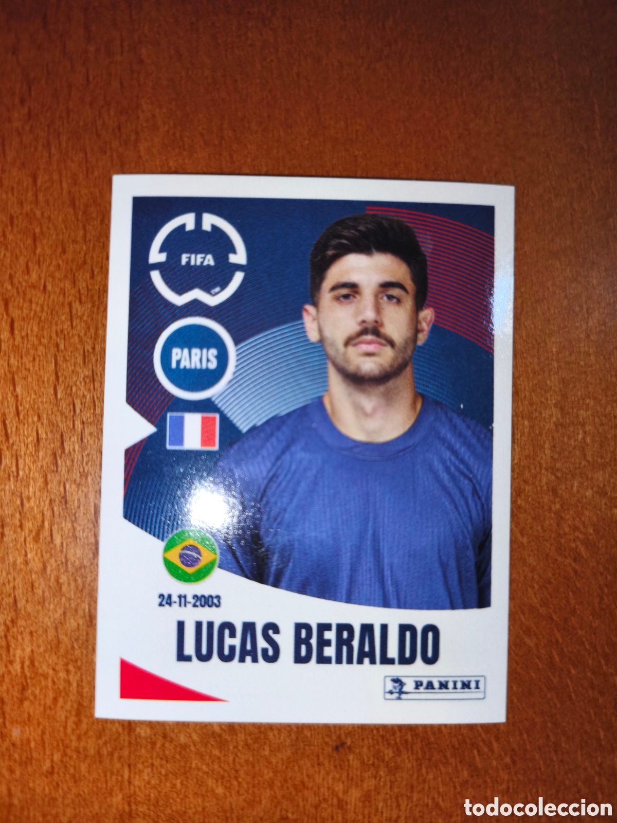 Cromos de f&uacute;tbol: Lucas Beraldo n&deg;67 Fifa Club World Cup 2025 Paris