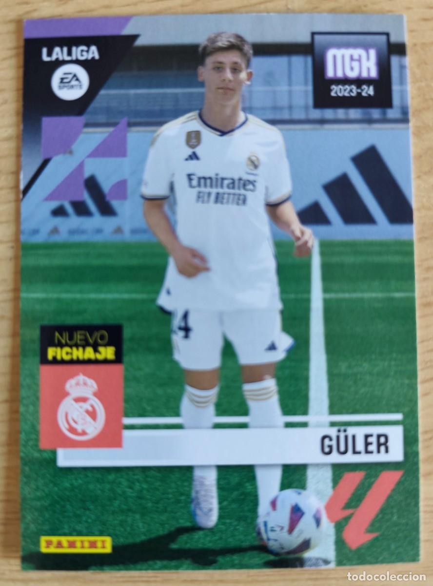 Cromos de f&uacute;tbol: 461 GULER REAL MADRID ROOKIE FICHAJES MGK MEGACRACKS 2023 2024 23 24