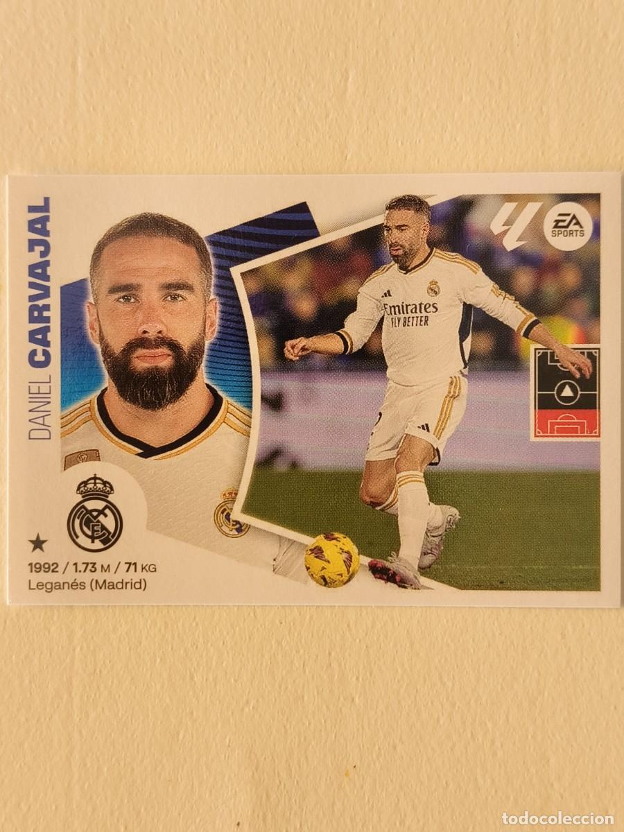 Cromos de f&uacute;tbol: #5 CARVAJAL (REAL MADRID C.F.) LIGA 24/25 ESTE