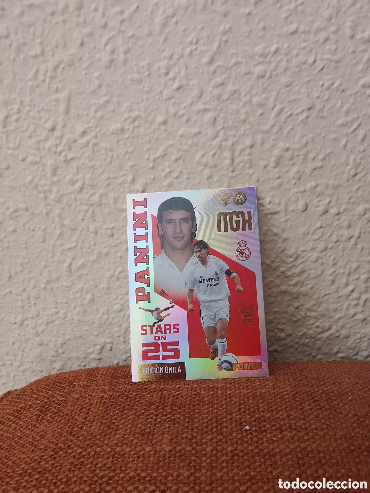 Cromos de f&uacute;tbol: Ra&uacute;l Real Madrid Stars on 25 Power 426P Megacracks 26/27 2026 2027