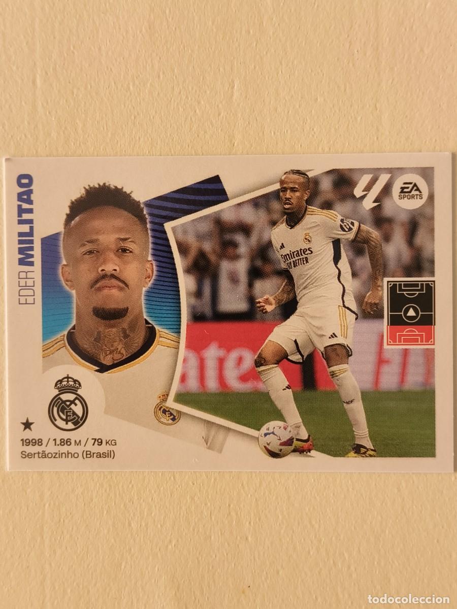 Cromos de f&uacute;tbol: #6 MILITAO (REAL MADRID C.F.) LIGA 24/25 ESTE