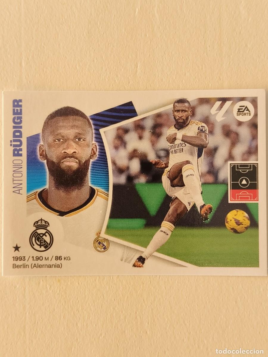 Cromos de Futebol: #8 RUDIGER (REAL MADRID C.F.) LIGA 24/25 ESTE