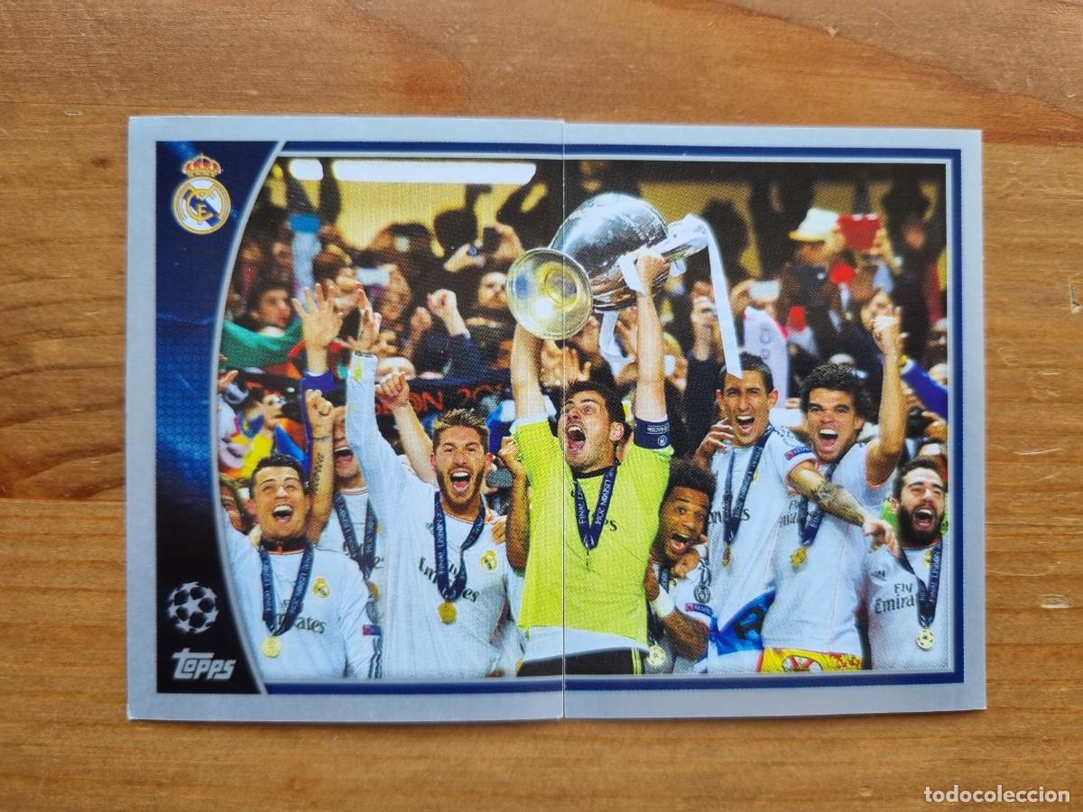 Cromos de Futebol: 611 y 612 LA D&Eacute;CIMA (Real Madrid CF). UEFA Champions League 2015 2016 15 16 (Topps)