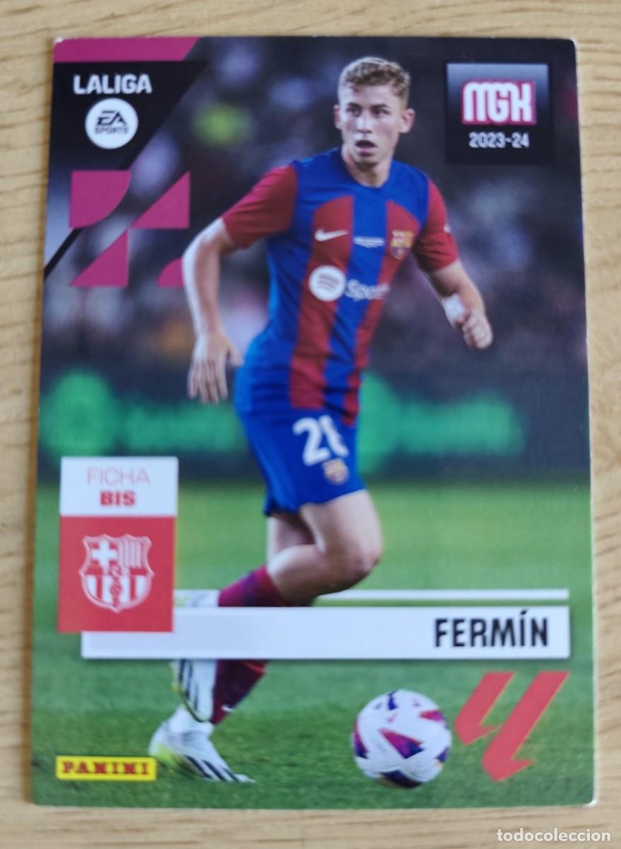 Cromos de Futebol: PANINI MEGACRACKS 2023 24 N&ordm; 106 BIS - FERM&Iacute;N - FC BARCELONA ROOKIE MGK 2023-24