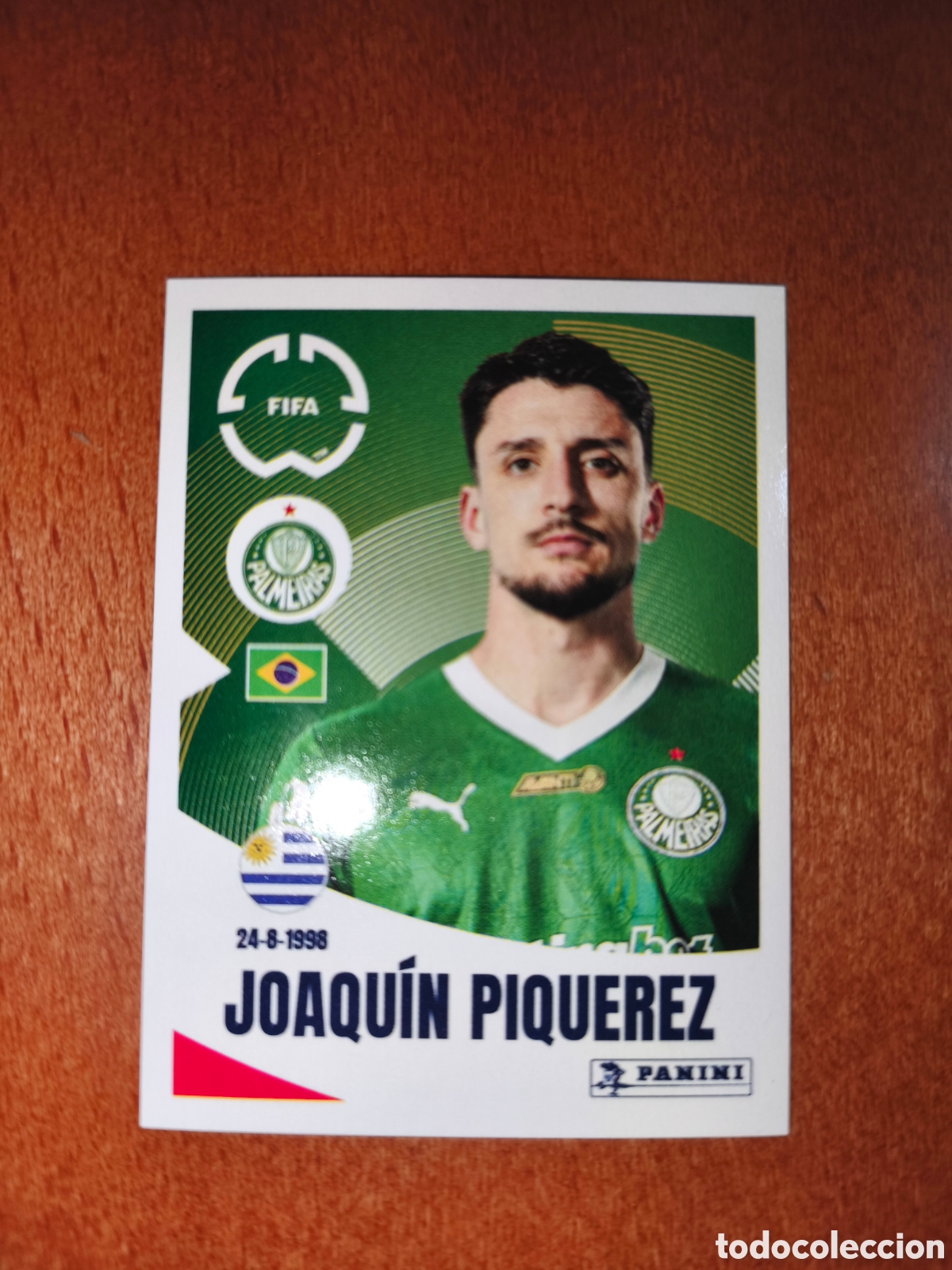 Cromos de Futebol: Joaqu&iacute;n Piquerez n&deg;7 Fifa Club World Cup 2025 Palmeiras