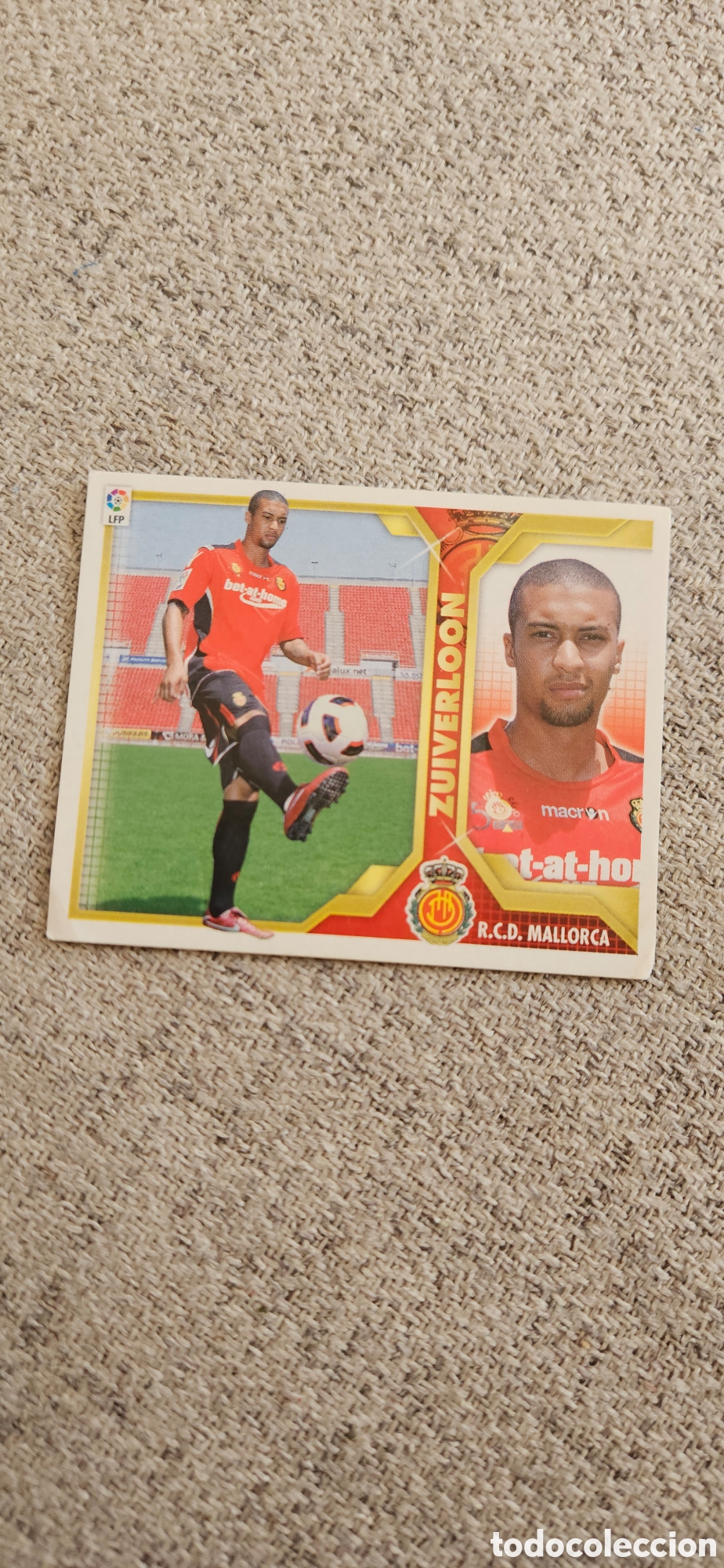 Fu&szlig;ball-Sticker: Zuiverloon Mallorca fichaje 13 liga este 2011 2012 11 12 sin pegar
