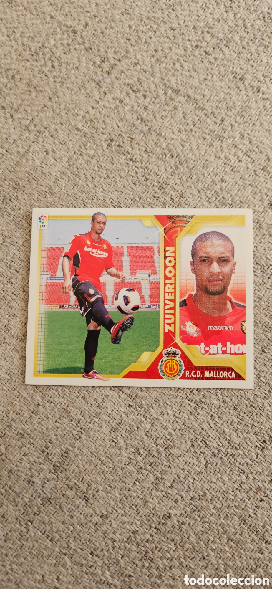 Fu&szlig;ball-Sticker: Zuiverloon Mallorca fichaje 13 liga este 2011 2012 11 12 sin pegar