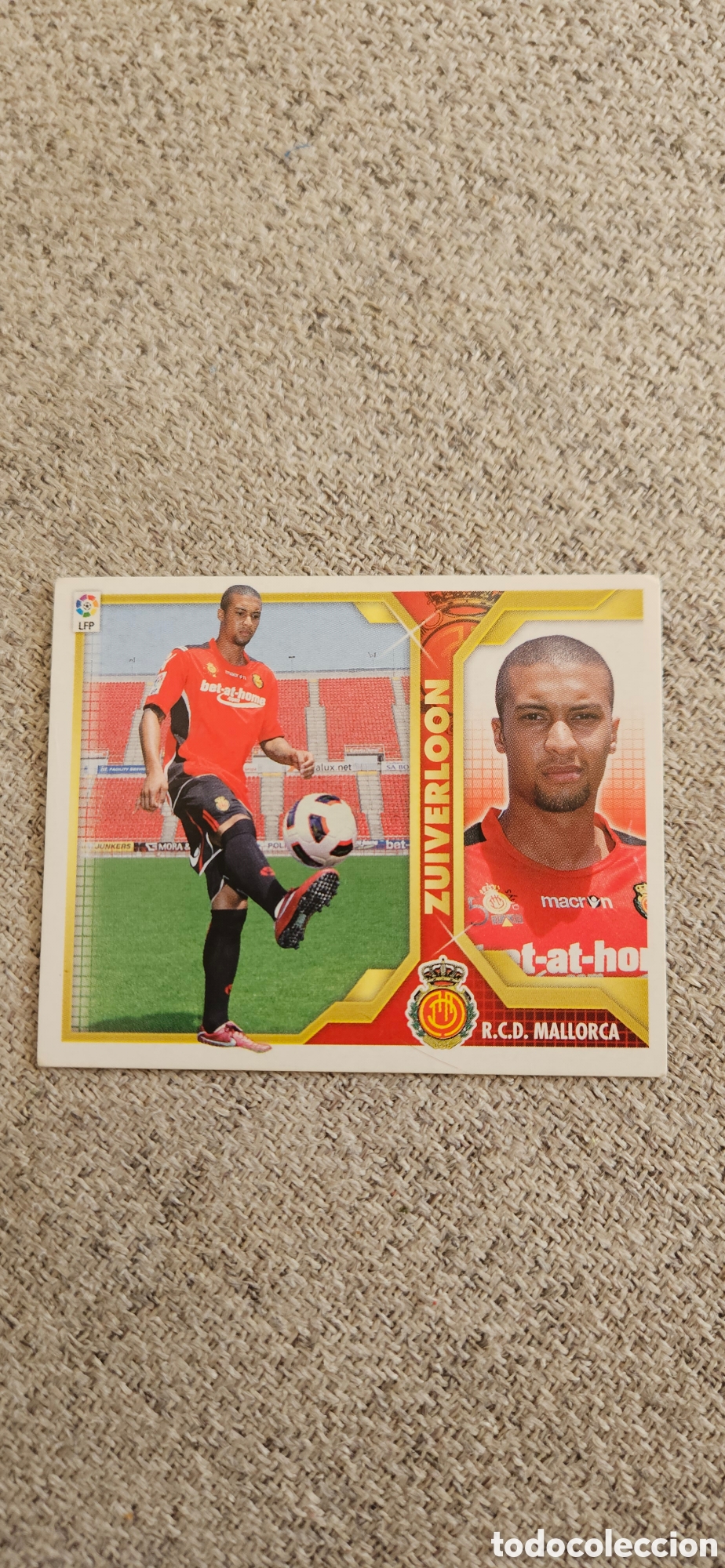 Fu&szlig;ball-Sticker: Zuiverloon Mallorca fichaje 13 liga este 2011 2012 11 12 sin pegar