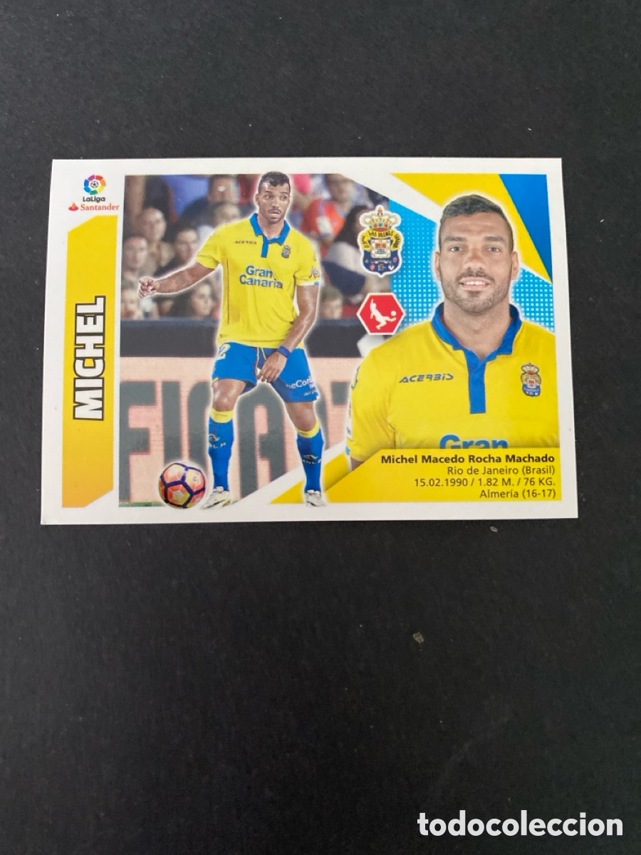 Cromos de f&uacute;tbol: Cromo liga 17/18 UD Las Palmas N* 3 A
