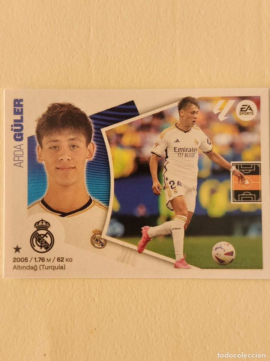 Cromos de f&uacute;tbol: #13A GULER (REAL MADRID C.F.) LIGA 24/25 ESTE