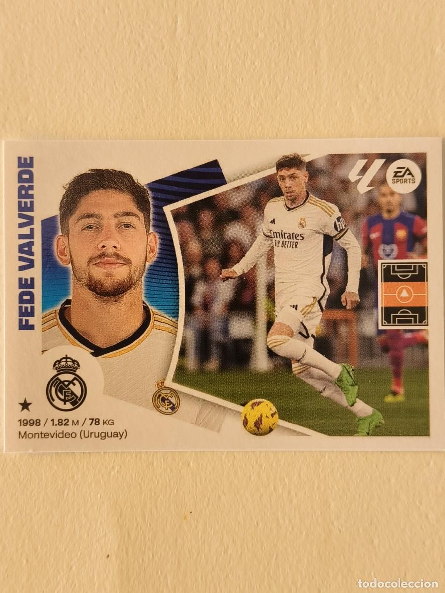 Cromos de f&uacute;tbol: #14 FEDE VALVERDE (REAL MADRID C.F.) LIGA 24/25 ESTE