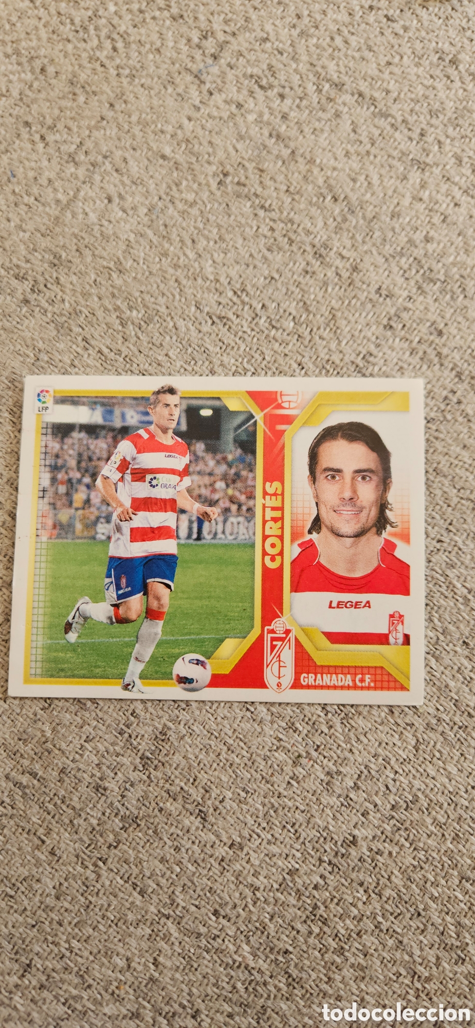 Cromos de f&uacute;tbol: Cortes Granada fichaje 29 liga este 2011 2012 11 12 sin pegar