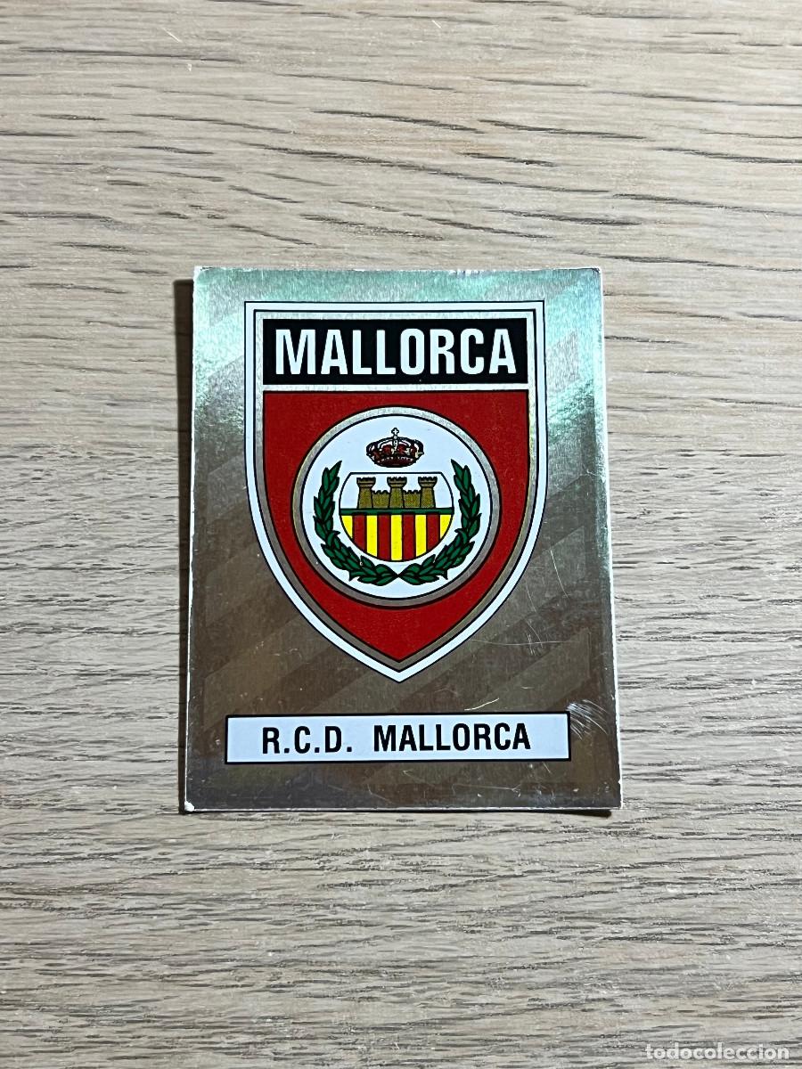 Cromos de f&uacute;tbol: 215 ESCUDO MALLORCA LIGA FUTBOL 88 PANINI NUNCA PEGADO SIN PEGAR 1988