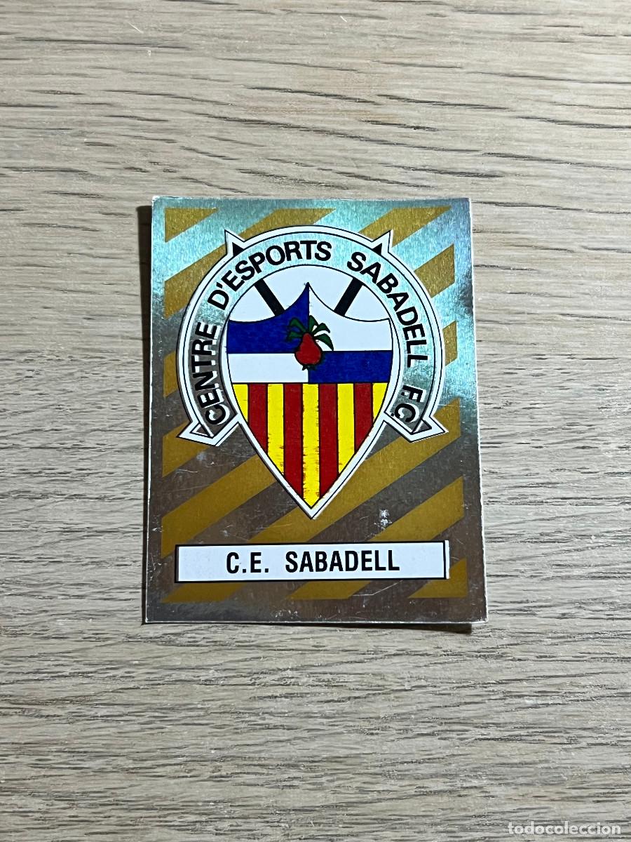 Cromos de f&uacute;tbol: 272 ESCUDO SABADELL LIGA FUTBOL 88 PANINI NUNCA PEGADO SIN PEGAR 1988