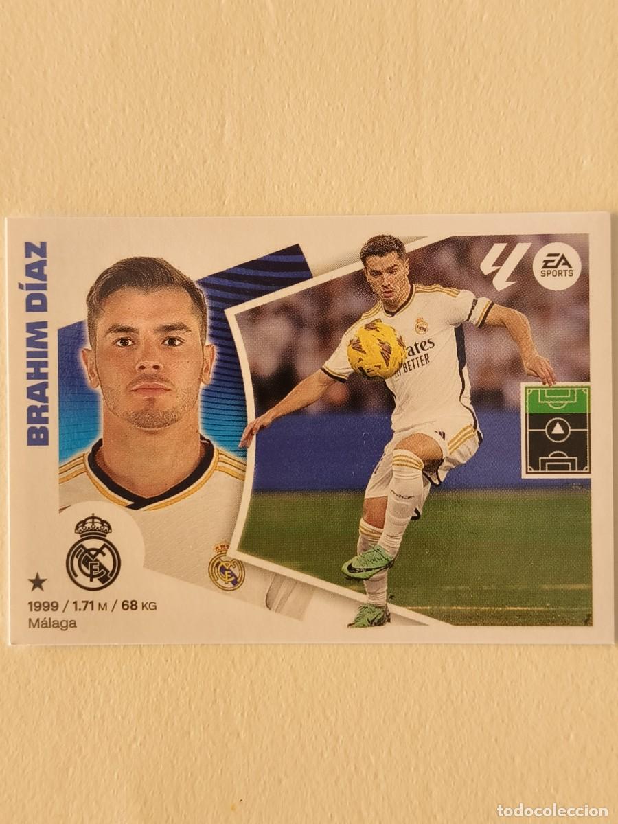 Cromos de f&uacute;tbol: #18 BRAHIM DIAZ (REAL MADRID C.F.) LIGA 24/25 ESTE