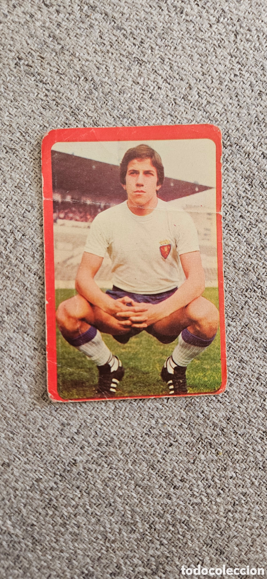 Cromos de f&uacute;tbol: Victor 330 Zaragoza ruiz romero. 1977 1978 77 78 sin pegar