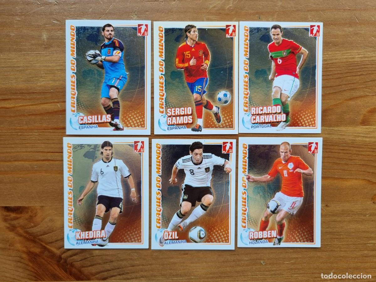 Cromos de f&uacute;tbol: Craques do Mundo (Real Madrid CF). Futebol 2010 2011 10 11 (Panini)