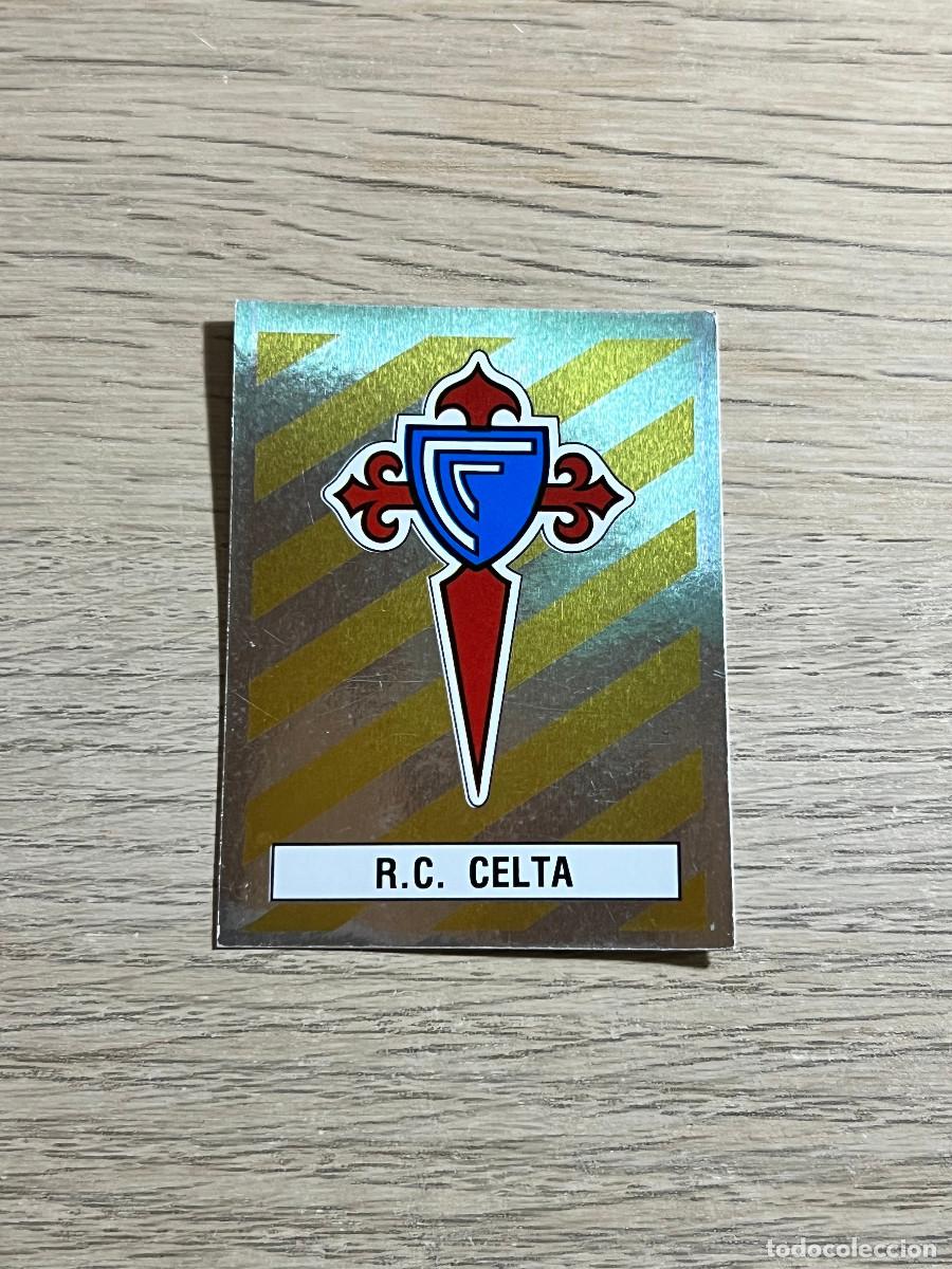 Cromos de f&uacute;tbol: 100 ESCUDO CELTA LIGA FUTBOL 88 PANINI NUNCA PEGADO SIN PEGAR 1988