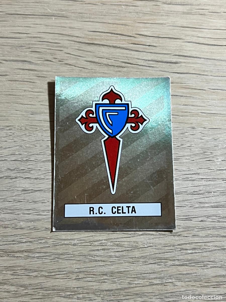 Cromos de f&uacute;tbol: 100 ESCUDO CELTA LIGA FUTBOL 88 PANINI NUNCA PEGADO SIN PEGAR 1988