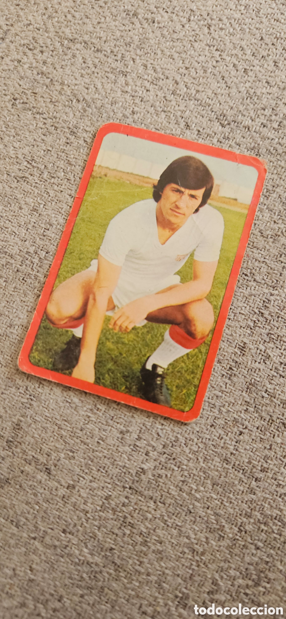 Cromos de f&uacute;tbol: Blanco 293 Sevilla ruiz romero. 1977 1978 77 78 sin pegar
