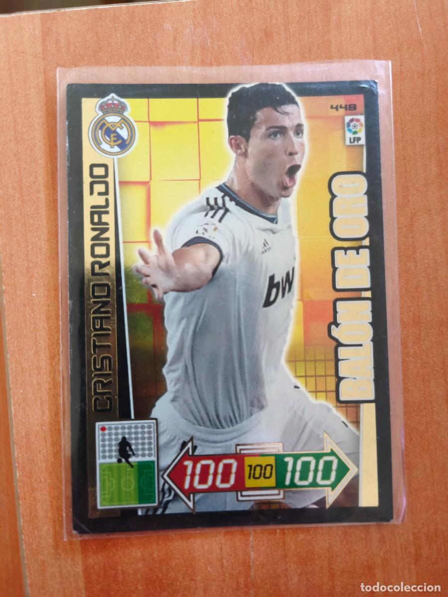 Cromos de f&uacute;tbol: cristiano ronaldo, 2012 13 balon oro