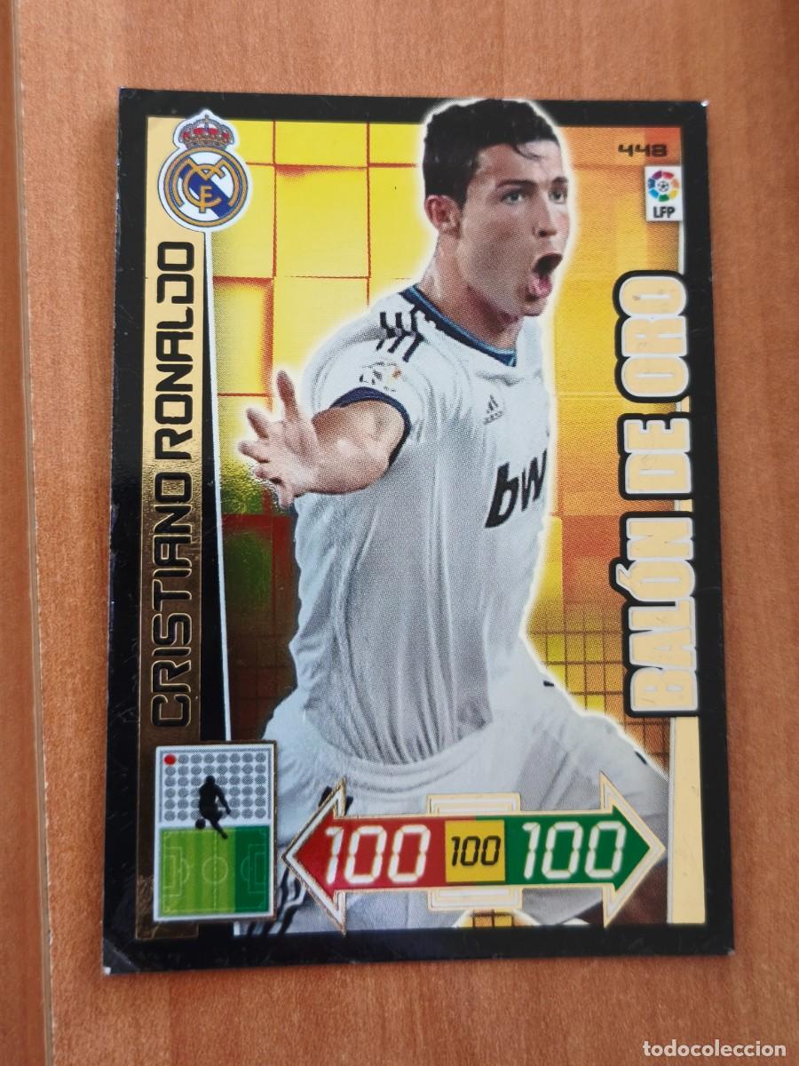 Cromos de f&uacute;tbol: cristiano ronaldo, 2012 13 balon oro