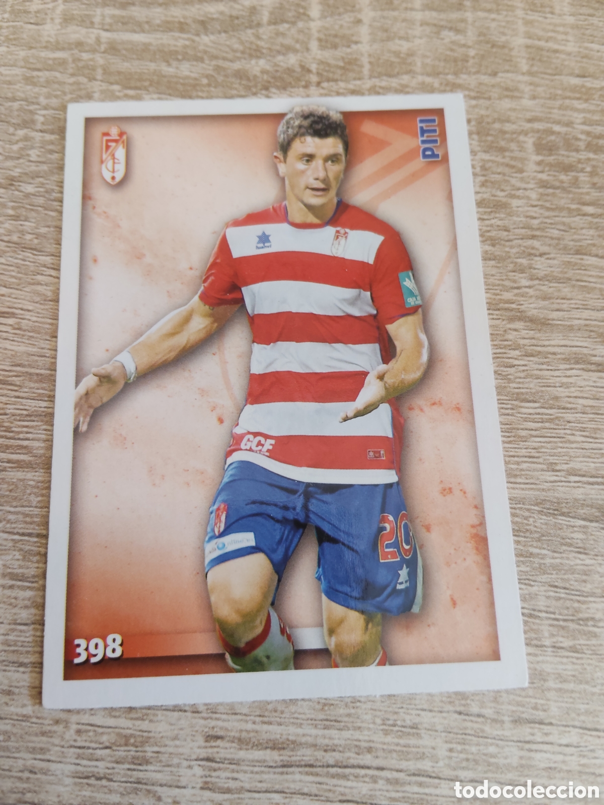 Cromos de f&uacute;tbol: Mundicromo las fichas de la liga 2015 398 Piti Granada