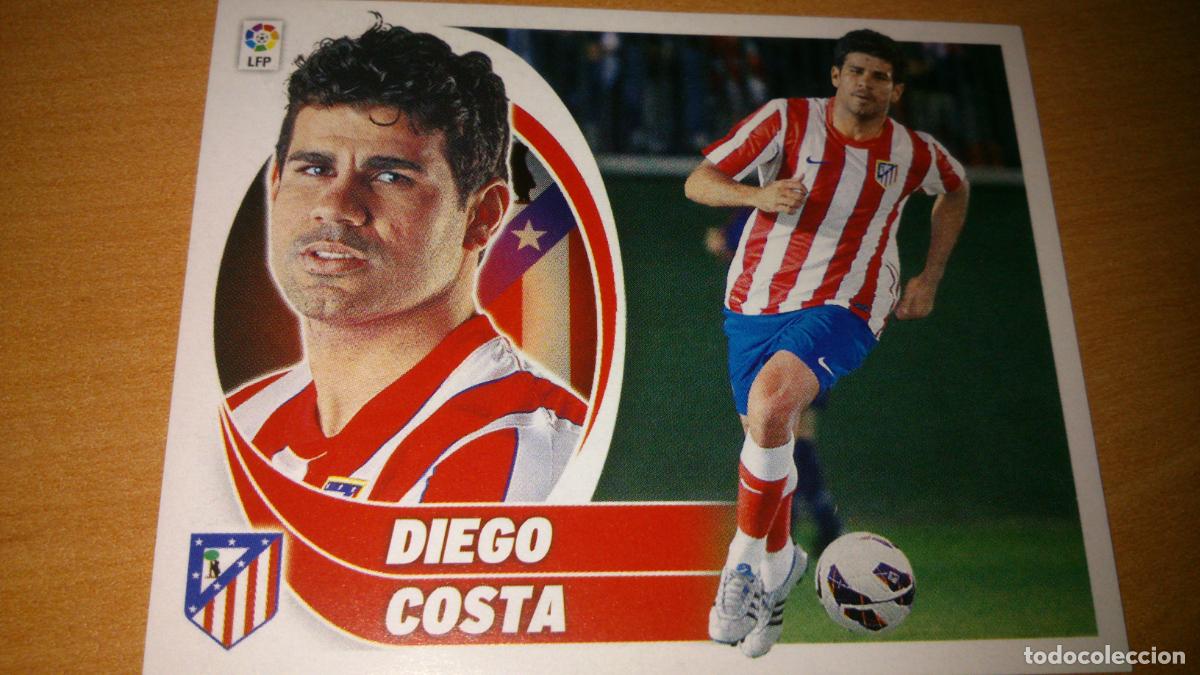 Cromos de f&uacute;tbol: TEMPORADA 2012 2013 12 13 COLOCA ATLETICO DE MADRID N&ordm; 15 BIS DIEGO COSTA NUEVO SIN PEGAR