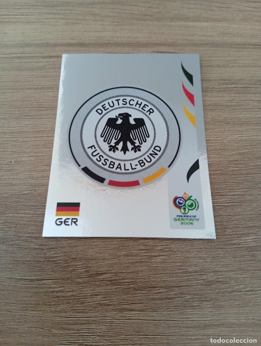 Cromos de f&uacute;tbol: ESCUDO ALEMANIA 18 ALEMANIA 2006 06 SIN PEGAR NUNCA PEGADO