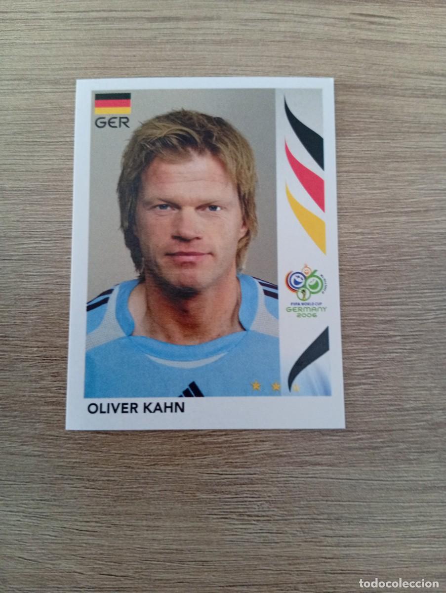 Cromos de f&uacute;tbol: OLIVER KAHN 19 ALEMANIA 2006 06 SIN PEGAR NUNCA PEGADO