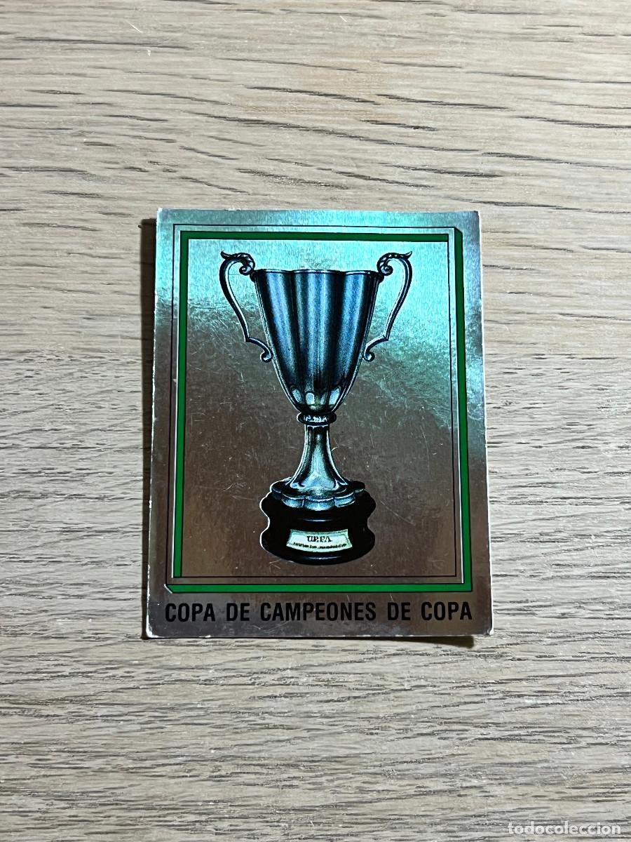 Cromos de f&uacute;tbol: 406 COPA DE CAMPEONES DE COPA LIGA FUTBOL 88 PANINI NUNCA PEGADO SIN PEGAR 1988