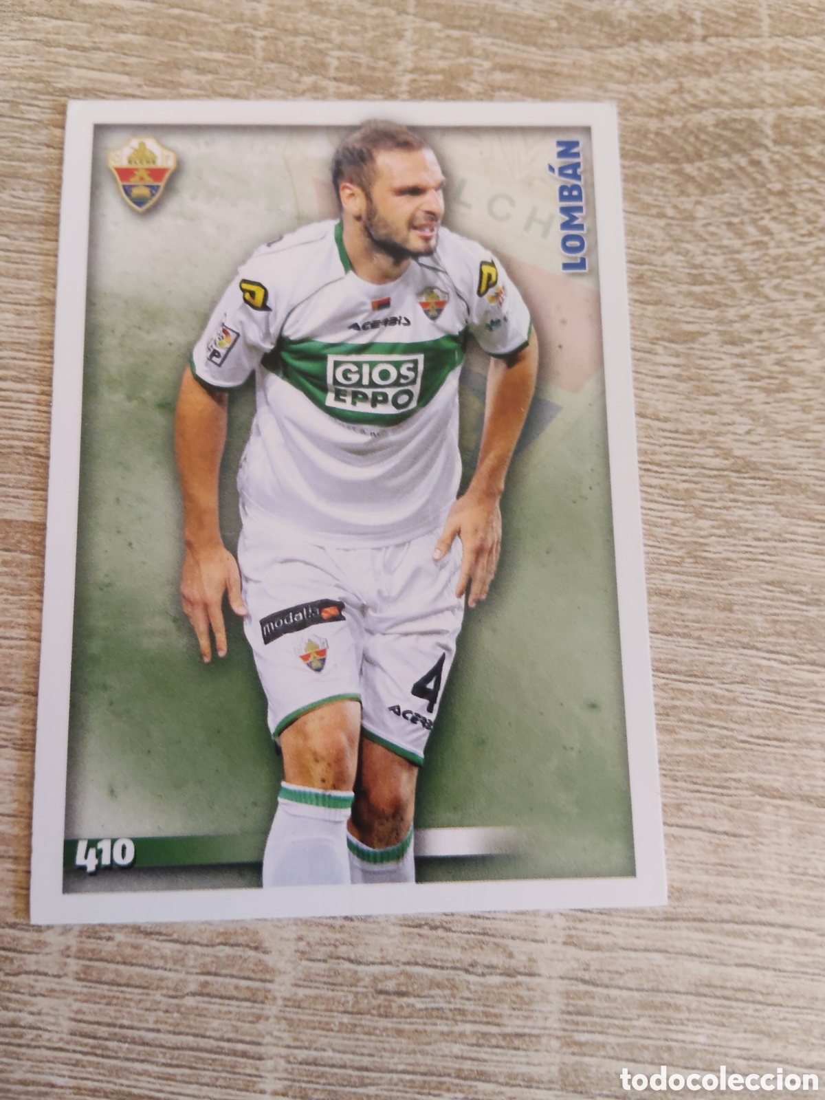 Cromos de f&uacute;tbol: Mundicromo las fichas de la liga 2015 410 Lomban Elche