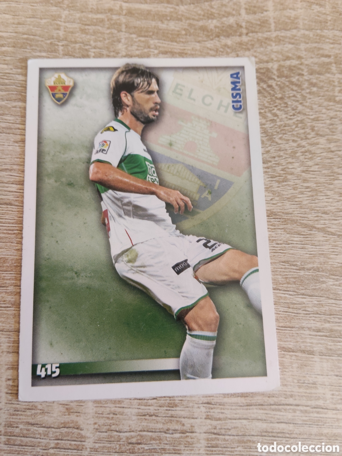 Cromos de f&uacute;tbol: Mundicromo las fichas de la liga 2015 415 Cisma Elche