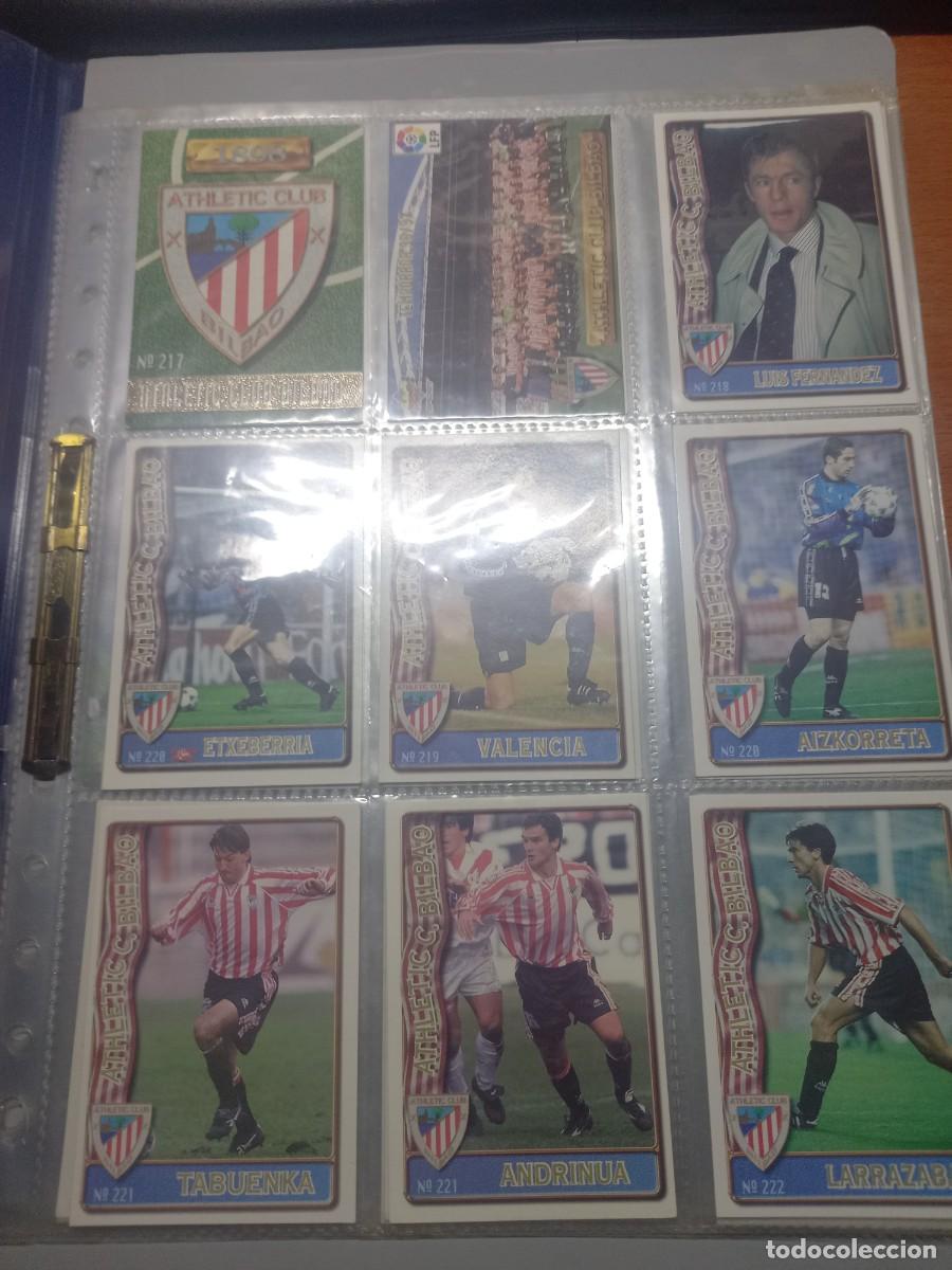 Cromos de f&uacute;tbol: CROMOS DE MUNDICROMO ATHLETIC 94-95