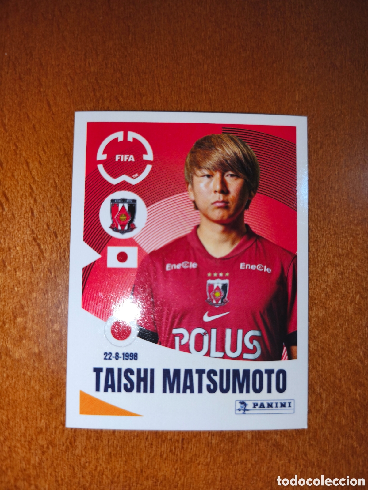 Cromos de f&uacute;tbol: Taishi Matsumoto n&deg;285 Fifa Club World Cup 2025 Urawa Red Diamonds