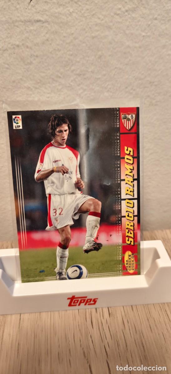 Cromos de f&uacute;tbol: SERGIO RAMOS # 275 BIS SEVILLA FC MEGACRACKS 2004/05 PANINI ROOKIE RAW